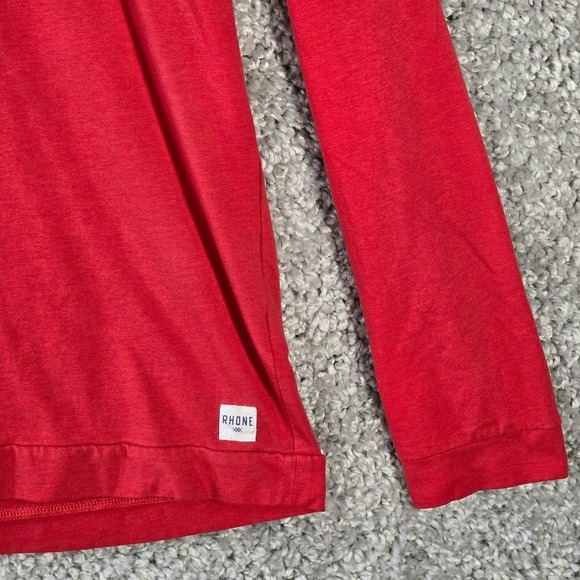 Rhone Mens Element Long Sleeve Shirt Size Large Athleisure Lounge Performance - Picture 2 of 11